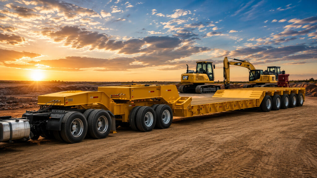 5 axle low boy