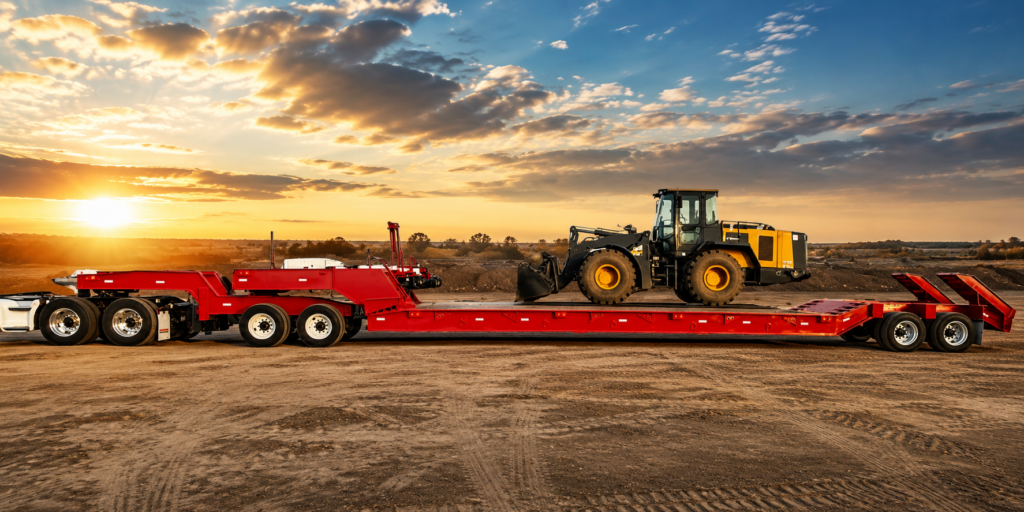 Conquest tandem axle low boy 5555